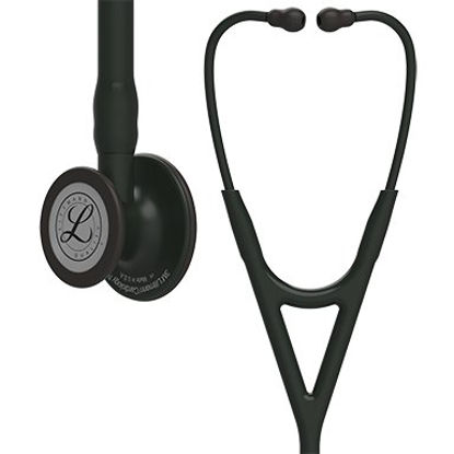 Picture of Cardiology Stethoscope 3M™ Littmann® Cardiology IV™ Black 1-Tube 27 Inch Tube Double-Sided Chestpiece6163