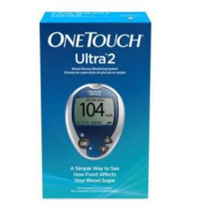 Picture of Blood Glucose Meter OneTouch Ultra® 2 5 Seconds Results Stores up to 500 Results No Coding Required53885004601