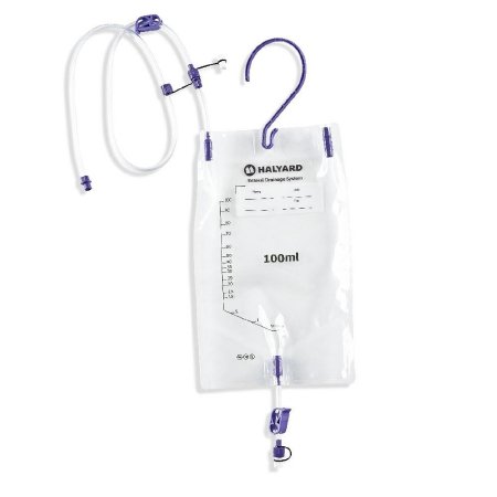 Picture of Gastrointestinal Drainage Bag HALYARD® 100 mL Sterile Enfit Connector BarrierEDS-100