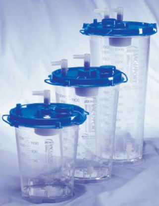 Picture of Suction Canister Vac-U-Port™ 1200 mL Sealing Lid1202DSP 050