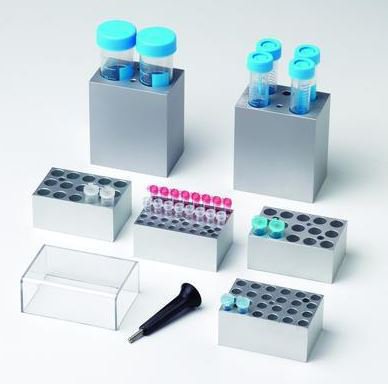 Picture of Dry Bath Block VWR® Block, 15 X 1.5 mL Tubes For use with Mini Dry Bath with Heated Lid490000-060