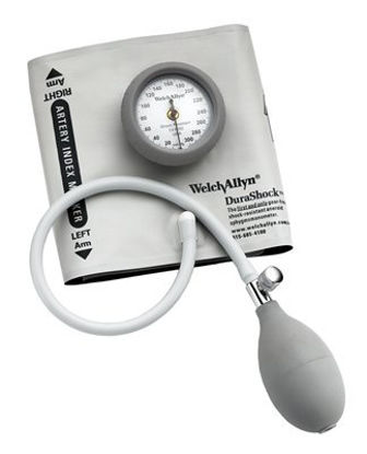 Picture of Aneroid Sphygmomanometer with Cuff DuraShock® 1-Tube Pocket Size Hand Held Child Size 9 CuffDS44-09