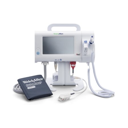 Picture of Spot Monitor Desktop Stand Welch Allyn Connex® Desk Top Stand For use with Welch Allyn Connex Spot Vital Sign Monitor7000-DST