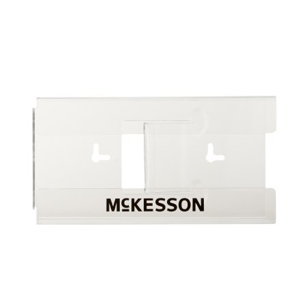 Picture of Glove Box Holder McKesson Horizontal or Vertical Mounted 1-Box Capacity Clear 4 X 5-1/2 X 10 Inch Plastic16-6534