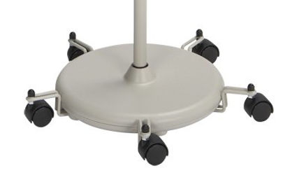 Picture of Five Caster Base McKesson For Use with 81-19100 LED, 81-18100 Halogen, or 81-17100 Incandescent Exam Lights81-200165