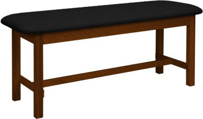 Picture of H-Brace Exam Table McKesson Fixed Height 400 lbs. Weight Capacity2060F-BLKDCHRY