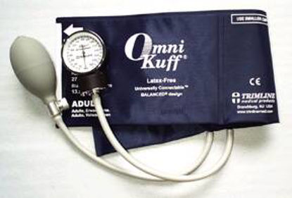 Picture of Blood Pressure Cuff and Bulb Omni-Kuff® Adult Arm Size 11 Cuff 25.4 cm Nylon Cuff1603