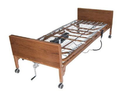 Picture of Electric Bed Delta™ Ultra Light Plus 1000 88 Inch Length Spring Deck 15 to 24 Inch Height Range15030BV-PKG-1