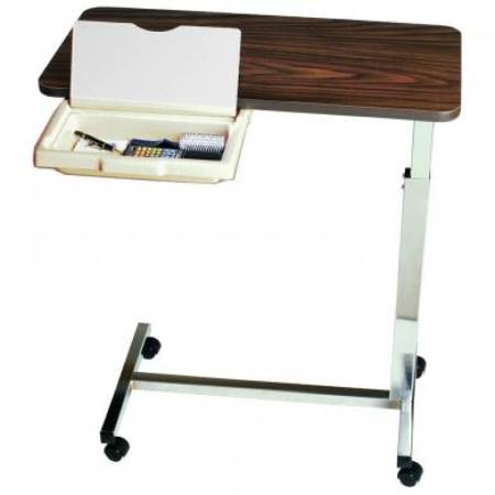 Picture of Overbed Table with Vanity Non-Tilt Automatic Spring Assisted Lift 28 to 45 Inch Height Range1010H1200