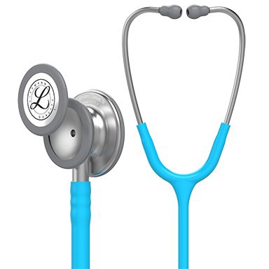 Picture of Classic Stethoscope 3M™ Littmann® Classic II™ Turquoise 1-Tube 27 Inch Tube Double-Sided Chestpiece5835