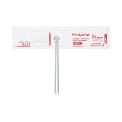 Picture of Blood Pressure Cuff FlexiPort® Infant Arm Size 7 Cuff 9 - 13 cm Cloth Fabric CuffSOFT-07-2MQ