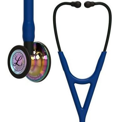 Picture of Cardiology Stethoscope 3M™ Littmann® Blue 1-Tube 27 Inch Tube Double-Sided Chestpiece6242