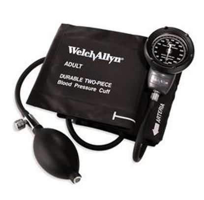 Picture of Aneroid Sphygmomanometer with Cuff Tycos® 2-Tube Pocket Size Hand Held Adult Size 11 CuffDS48-11CB