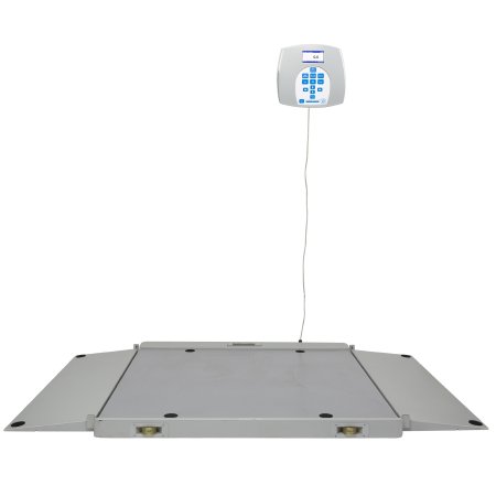 Picture of Wheelchair Scale Health O Meter® Digital LCD Display 1000 lbs. / 454 kg Capacity Gray Battery Operated2700KL