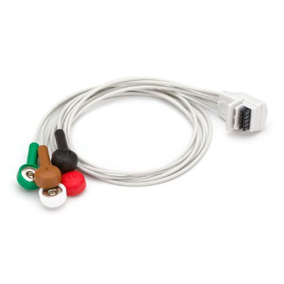 Picture of Patient Cable 5 Wire, 3-Leads For Patient Monitor9293-036-62