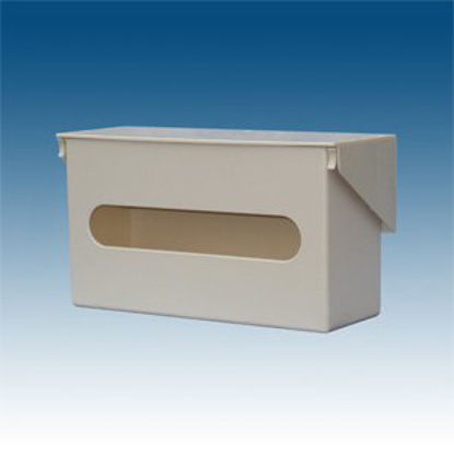 Picture of Glove Box Holder Horizontal Mounted 1-Box Capacity Putty 3-1/2 X 3-7/8 X 11 Inch Plastic148002