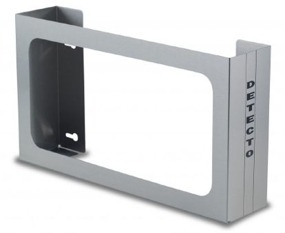 Picture of Glove Box Holder Vertical Mounted 3-Box Capacity Silver 4 X 10 X 18 Inch SteelGH3SS