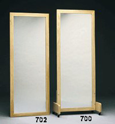 Picture of Posture Mirror 72 Inch Natural Wood702