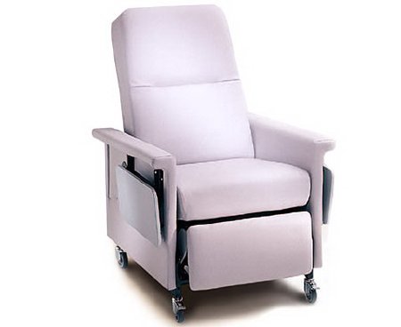 Picture of Manual Relax Recliner 59 Series Aquamarine 3 Inch Casters596-T19