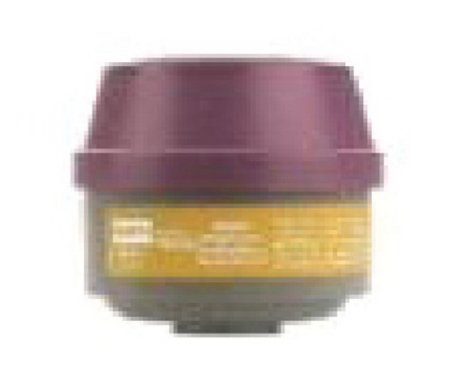 Picture of Low-Profile Cartridges/P100 Filter Combination Olive, Magenta, NIOSH, 42CFR84 Certifications, Filter Cartridge For Respirator19-003-313B