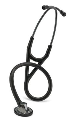 Picture of Cardiology Stethoscope 3M™ Littmann® Master Cardiology™ Black 1-Tube 27 Inch Tube Single Head Chestpiece2176