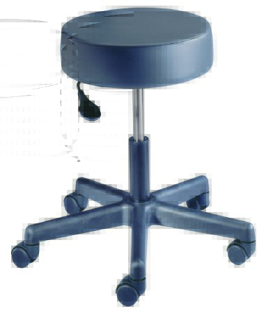 Picture of Exam Stool McKesson Backless Pneumatic Height Adjustment 5 Casters Putty81-22500US403
