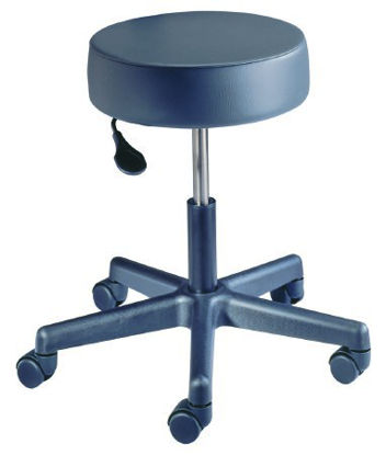 Picture of Exam Stool McKesson Backless Pneumatic Height Adjustment 5 Casters Putty81-22500US403