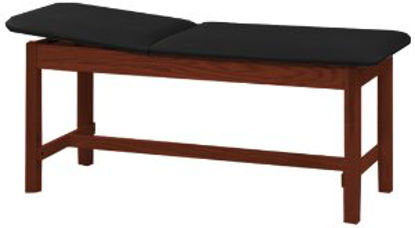 Picture of H-Brace Exam Table McKesson Fixed Height 400 lbs. Weight Capacity2060-BLKDCHRY