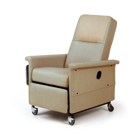 Picture of Medical Manual Recliner McKesson Natural Four 3 Inch CastersMCK596T09-TF7