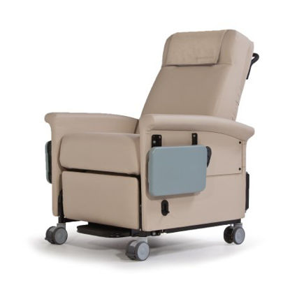Picture of Bariatric Transport Manual Recliner McKesson Natural VinylMCK660T09-TS7