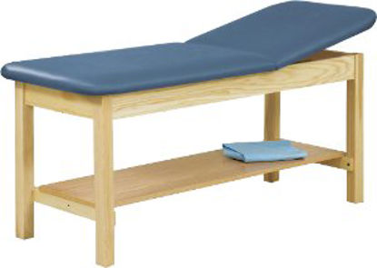Picture of H-Brace Exam Table McKesson Fixed Height 400 lbs. Weight Capacity2063-WDGWDNAT