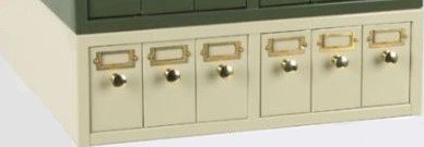 Picture of Slide Storage Cabinet McKesson Metal 6 Dual Slotted Drawers177-513500T