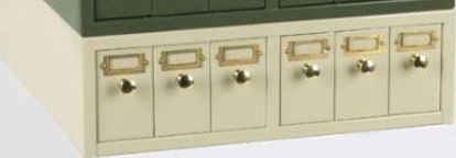 Picture of Slide Storage Cabinet McKesson Metal 6 Dual Slotted Drawers177-513500T