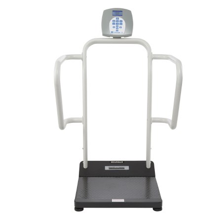 Picture of Bariatric Floor Scale Health O Meter® Digital LCD Display 1000 lbs. / 454 kg Capacity Gray AC Adapter / Battery Operated1100KL-BT