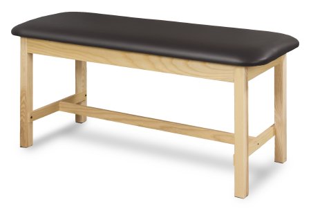 Picture of H-Brace Exam Table McKesson Fixed Height 400 lbs. Weight Capacity2060F-BLKNAT