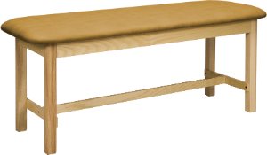 Picture of H-Brace Exam Table McKesson Fixed Height 400 lbs. Weight Capacity2060F-DTANNAT