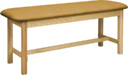 Picture of H-Brace Exam Table McKesson Fixed Height 400 lbs. Weight Capacity2060F-DTANNAT