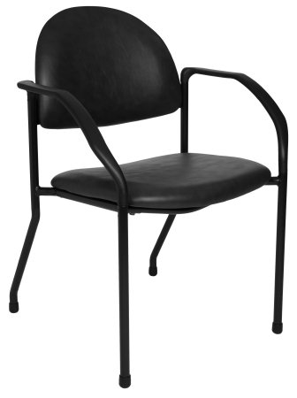 Picture of Side Chair McKesson Clamshell Fixed Armrests Poly-Foam Upholstery81-1200-21