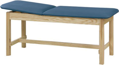 Picture of H-Brace Exam Table McKesson Fixed Height 400 lbs. Weight Capacity2060-WDGWDNAT