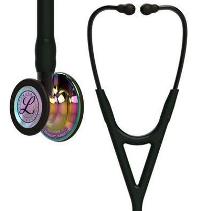 Picture of Cardiology Stethoscope 3M™ Littmann® Black 1-Tube 27 Inch Tube Double-Sided Chestpiece6240