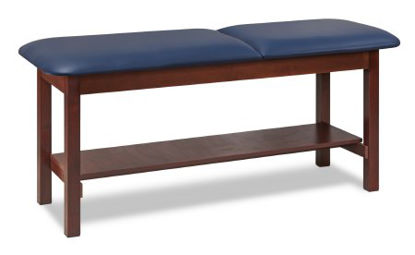 Picture of H-Brace Exam Table McKesson Fixed Height 400 lbs. Weight Capacity2064-RYLBLDCHRY
