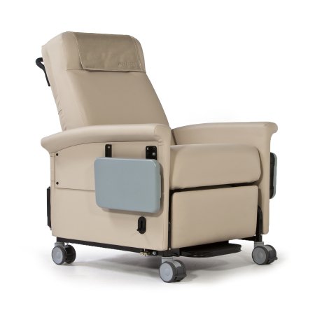 Picture of Bariatric Transport Power Recliner McKesson Natural VinylMCK66PT09-TS7
