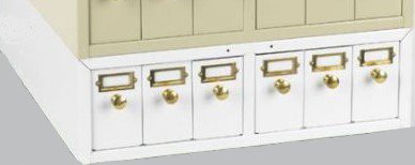 Picture of Slide Storage Cabinet McKesson Metal 6 Dual Slotted Drawers177-513500W