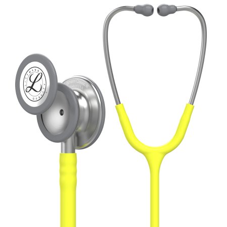 Picture of Classic Stethoscope 3M™ Littmann® Classic II™ Yellow 1-Tube 27 Inch Tube Double-Sided Chestpiece5839