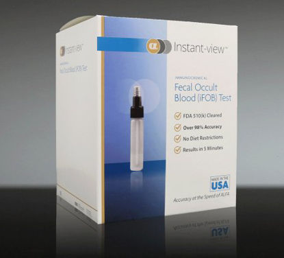 Picture of Stool Specimen Container Instant-View™ Driven Flow™ FOB Plastic 2 mL Screw Cap with Sampling Device05-7602TU-50