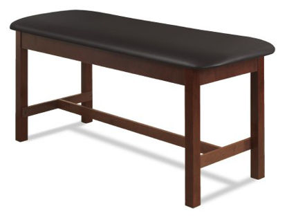 Picture of H-Brace Exam Table McKesson Fixed Height 400 lbs. Weight Capacity2061F-BLKDCHRY