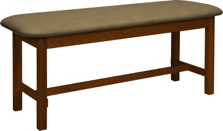 Picture of H-Brace Exam Table McKesson Fixed Height 400 lbs. Weight Capacity2061F-DTANDCHRY