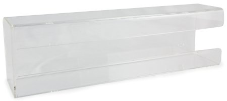 Picture of Glove Box Holder McKesson Vertical Mounted 2-Box Capacity Clear 4 X 5-1/2 X 20 Inch Plastic3113