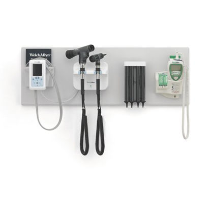 Picture of Integrated Wall System Green Series™ 777 GS 777 Wall Transformer, PanOptic™ Ophthalmoscope, Diagnostic MacroView™ Otoscope, Connex® ProBP™ Device, SureTemp® Plus Thermometer77791-2MPXPROBP