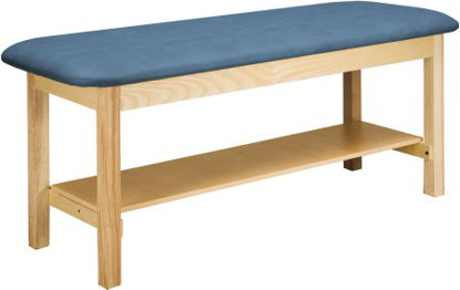Picture of H-Brace Exam Table McKesson Fixed Height 400 lbs. Weight Capacity2063F-WDGWDNAT